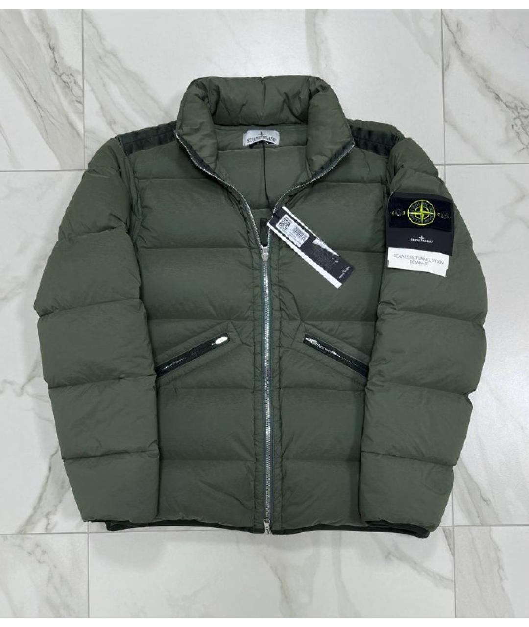 STONE ISLAND Зеленая куртка, фото 10