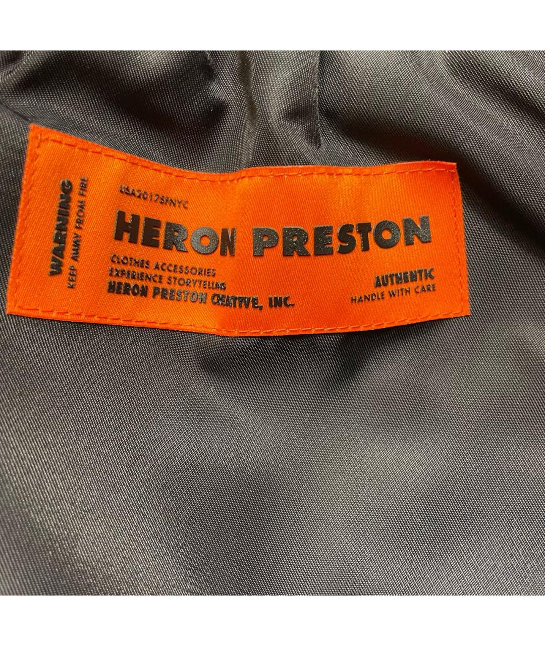 HERON PRESTON Черные повседневные брюки, фото 4