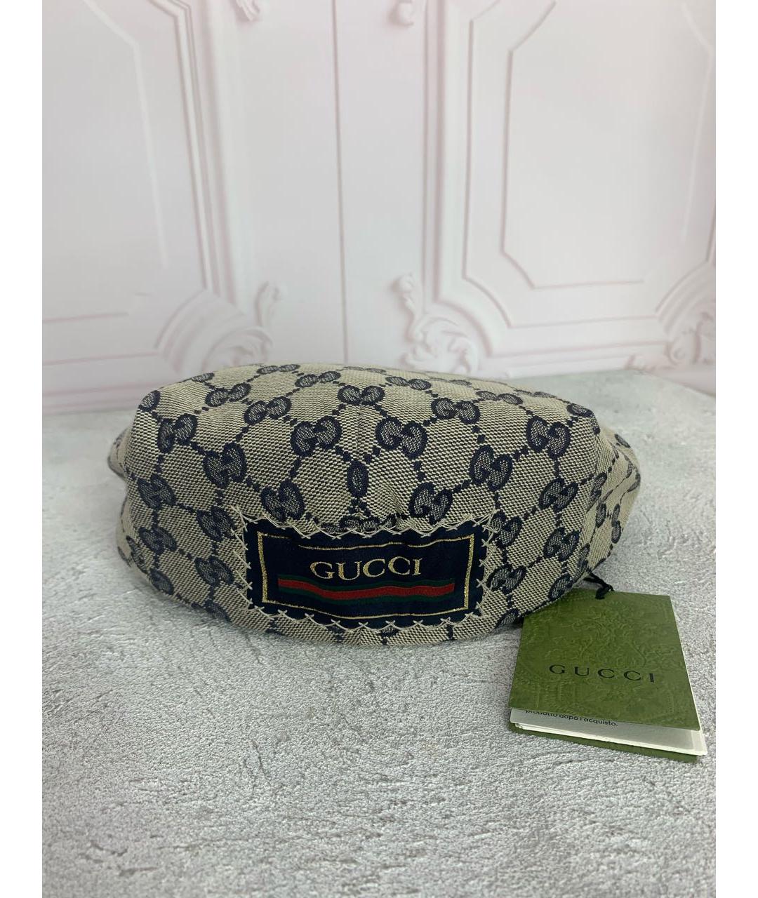 GUCCI Бежевая кепка/бейсболка, фото 3