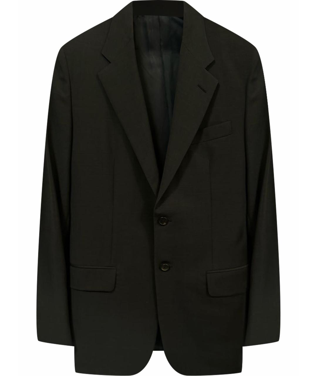 PRADA Серый шерстяной пиджак, фото 1