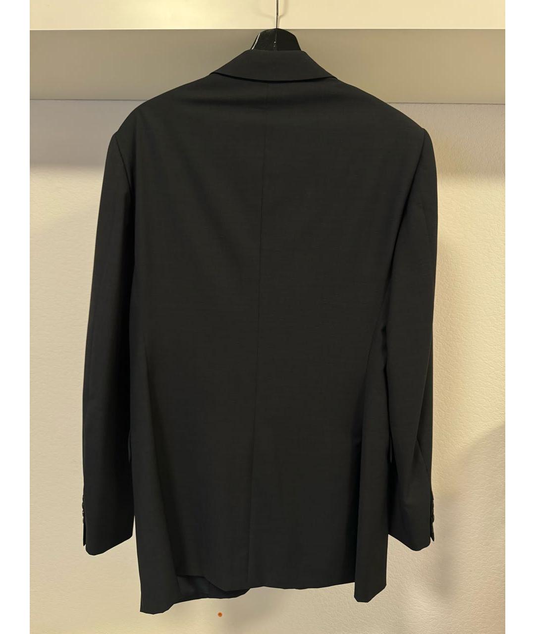 PRADA Серый шерстяной пиджак, фото 2