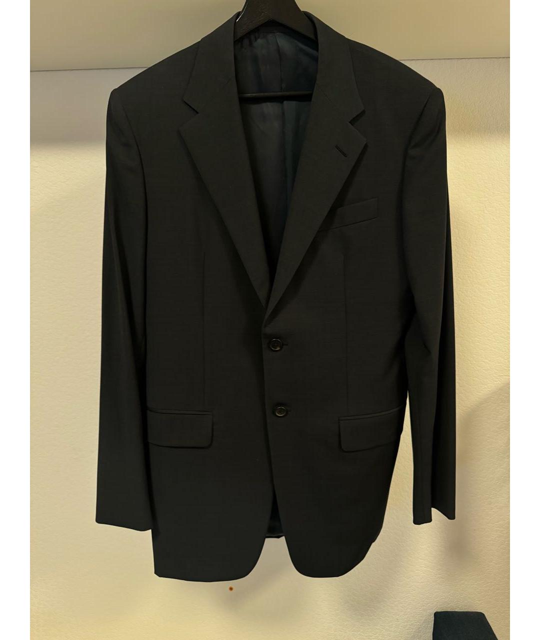 PRADA Серый шерстяной пиджак, фото 6