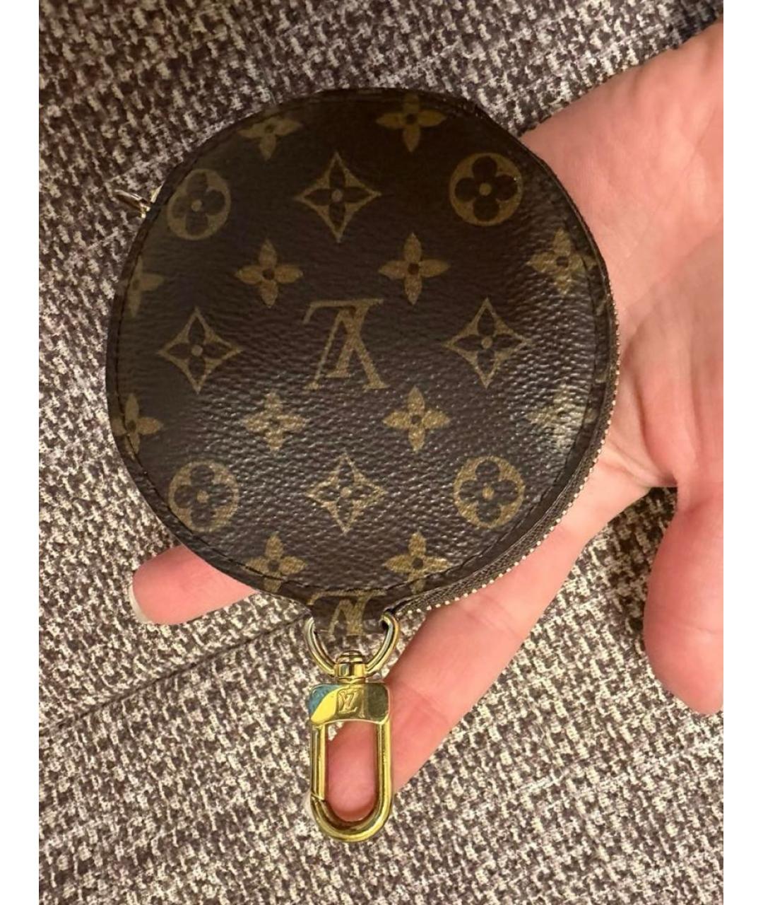 LOUIS VUITTON Коричневая сумка через плечо, фото 8