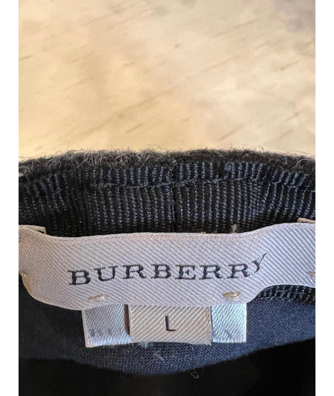 BURBERRY Черная кепка, фото 2