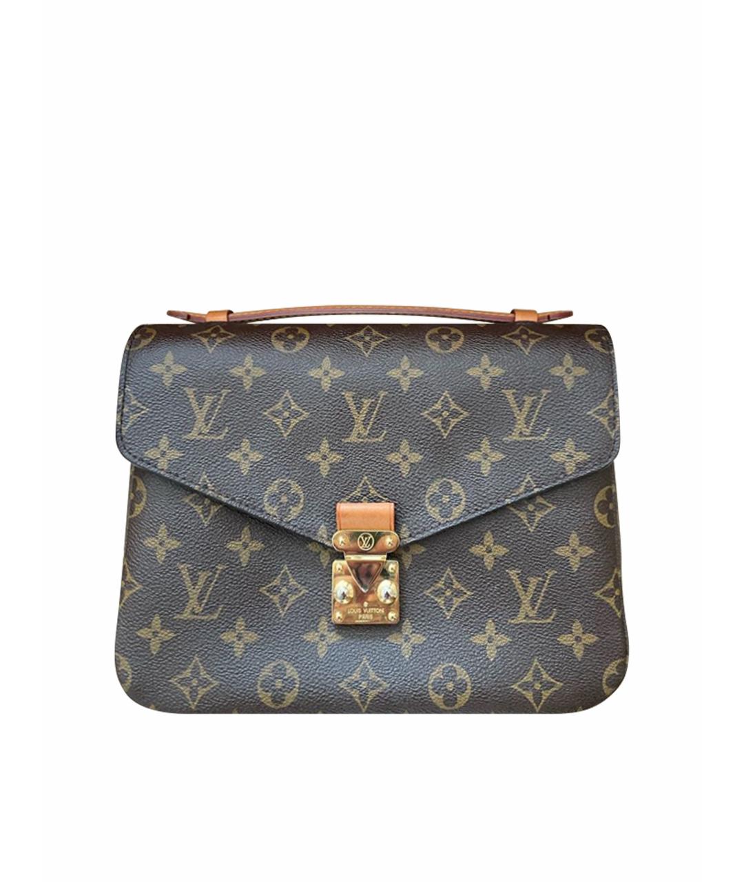LOUIS VUITTON Коричневая сумка через плечо, фото 1