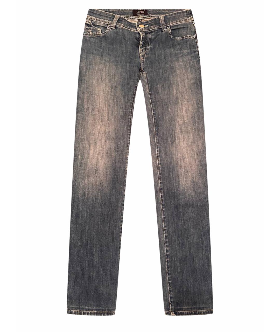 ARMANI JEANS Синие прямые джинсы, фото 1