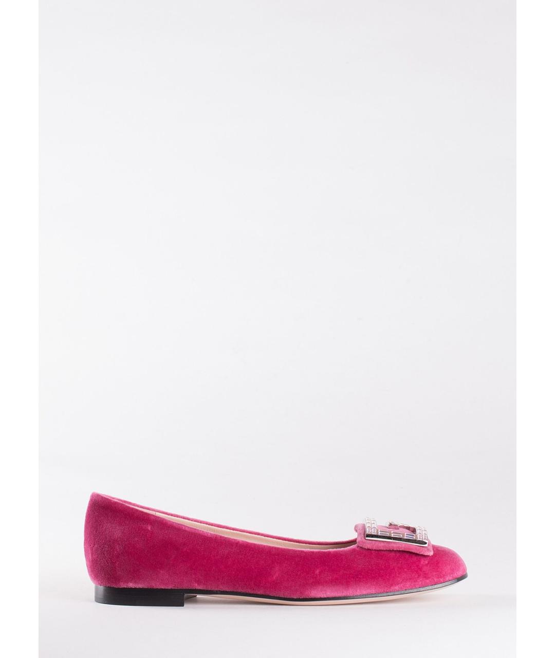 GUCCI Розовые балетки, фото 6