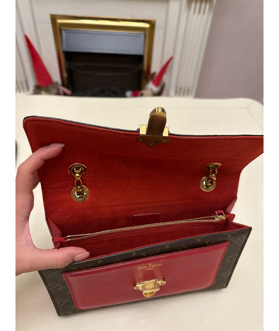 LOUIS VUITTON Коричневая сумка через плечо, фото 4