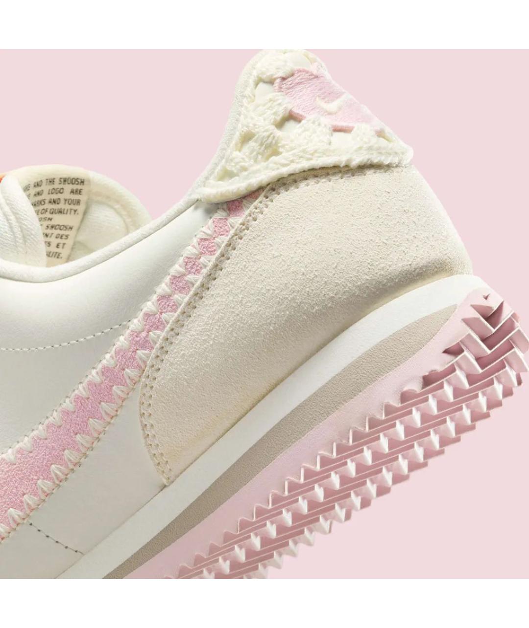 NIKE Белые кожаные кроссовки, фото 8