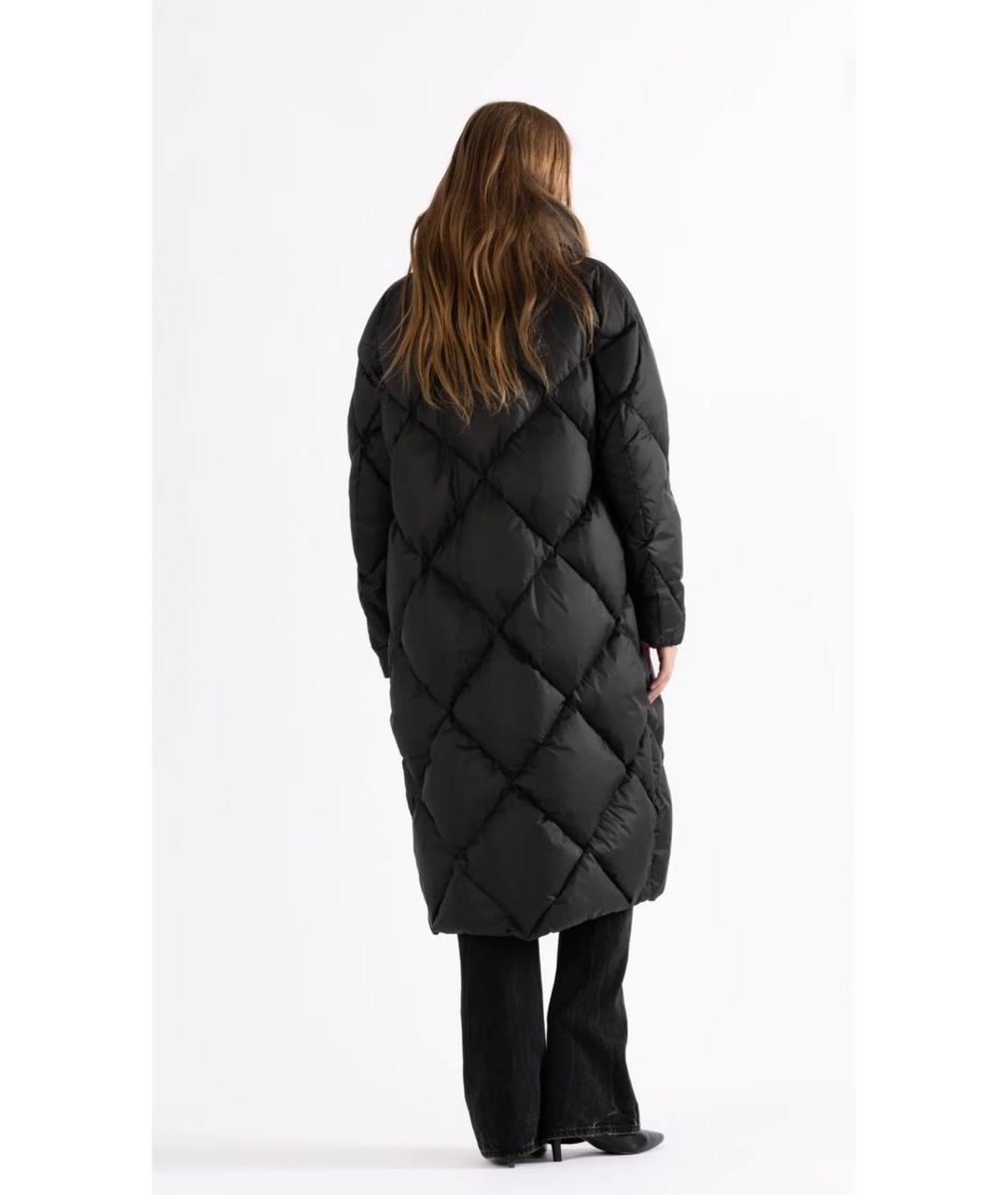 LEMPELIUS Черный полиэстеровый пуховик, фото 8