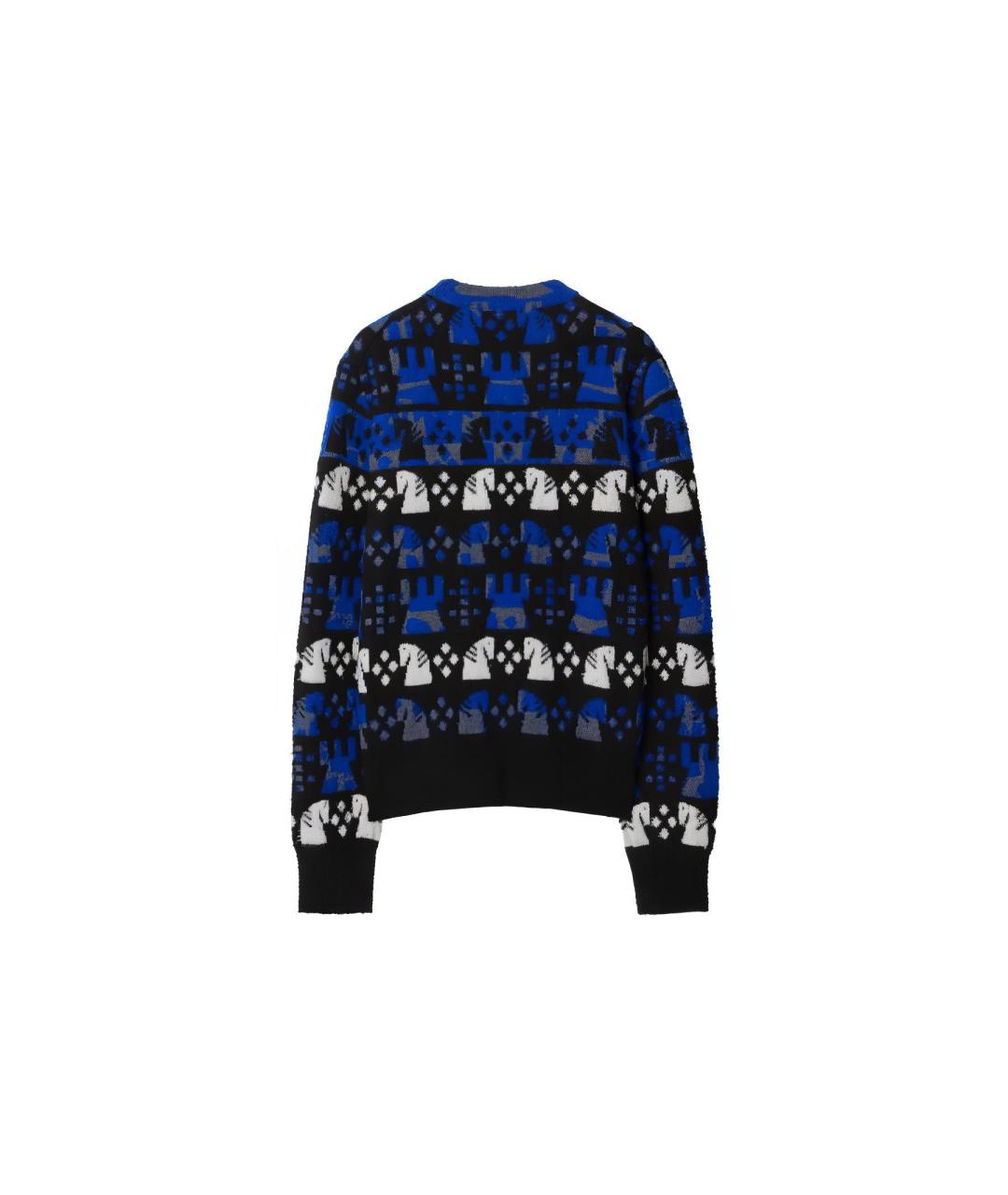 BURBERRY Синий джемпер / свитер, фото 2