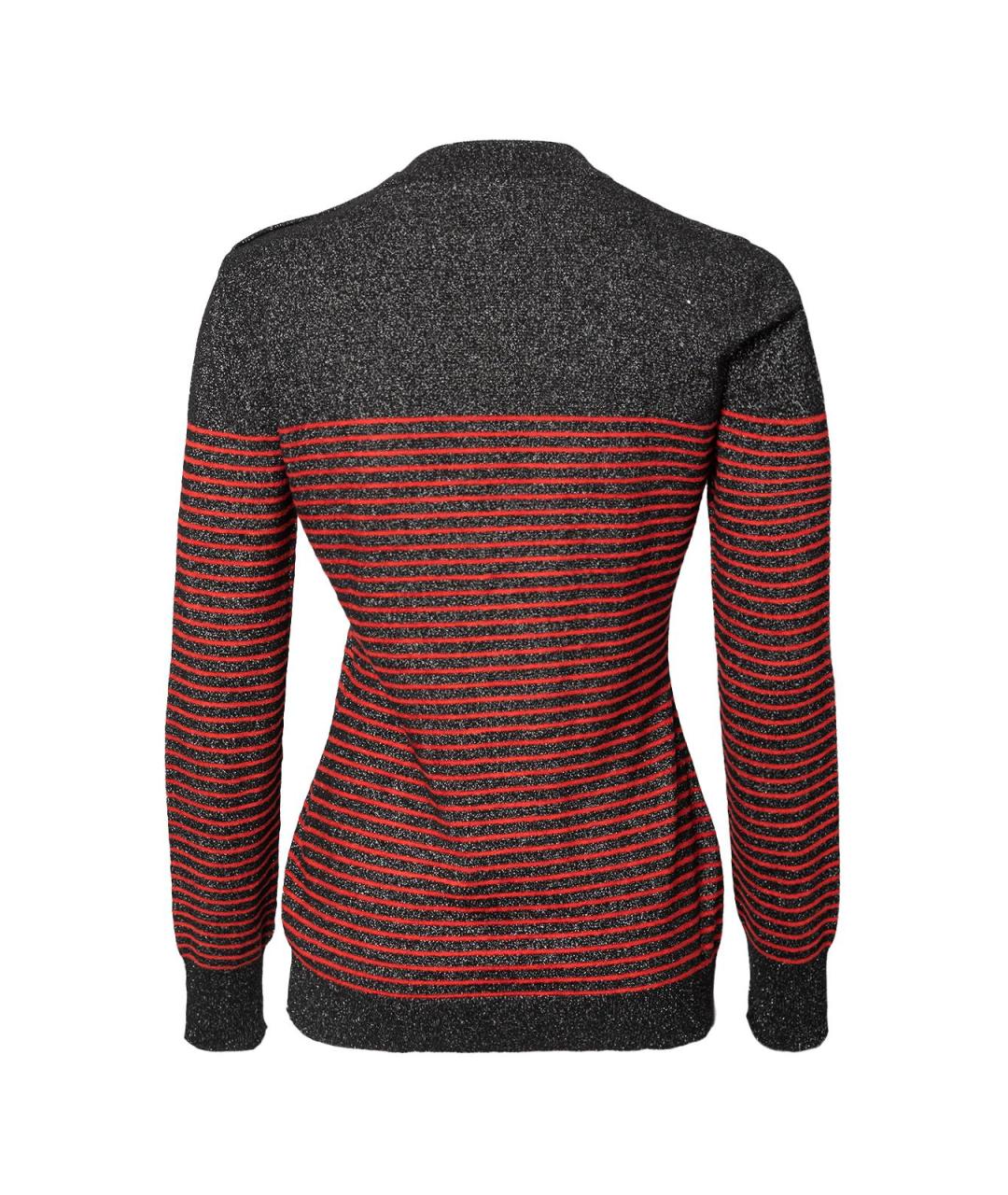 BALMAIN Черный кашемировый джемпер / свитер, фото 2