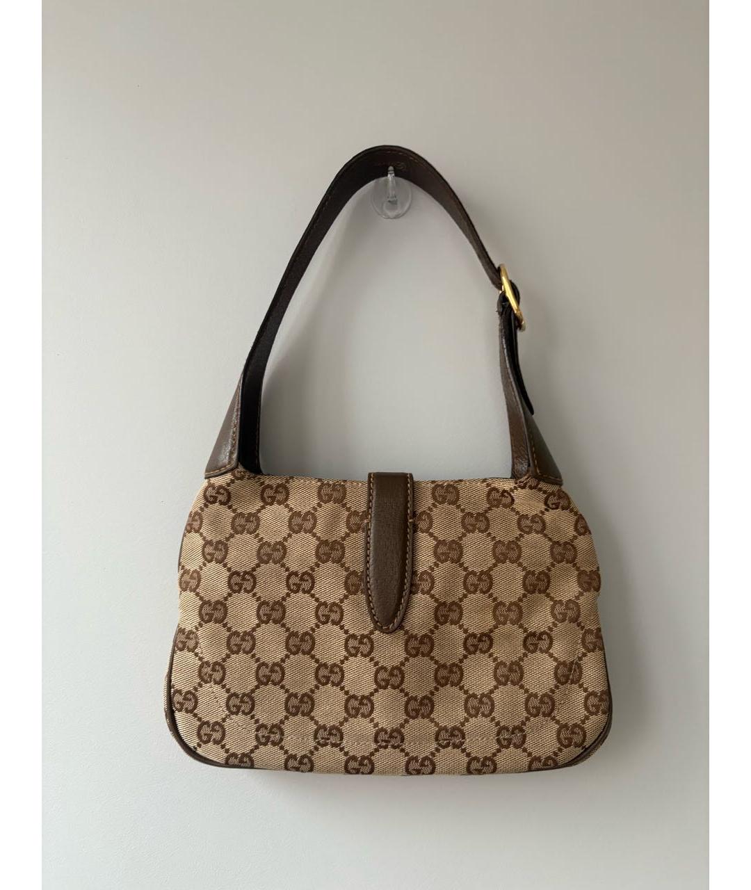 GUCCI Коричневая сумка с короткими ручками, фото 3