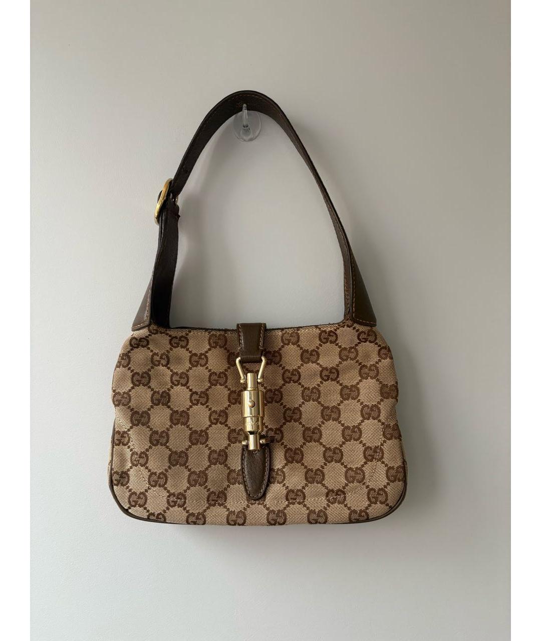 GUCCI Коричневая сумка с короткими ручками, фото 9