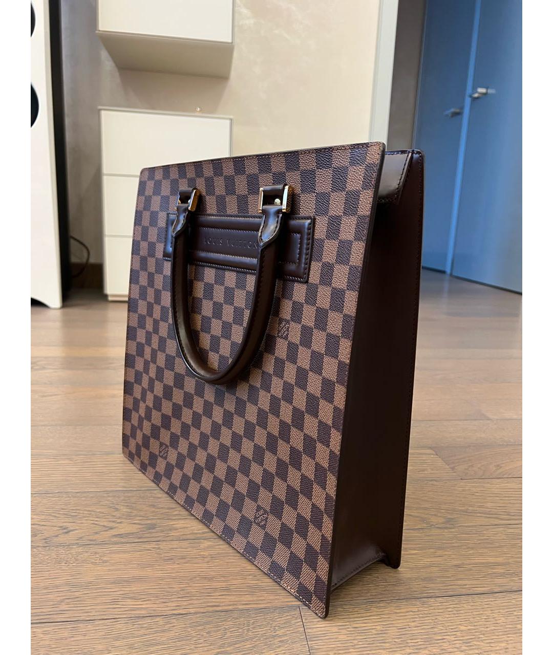 LOUIS VUITTON Коричневая сумка тоут, фото 2