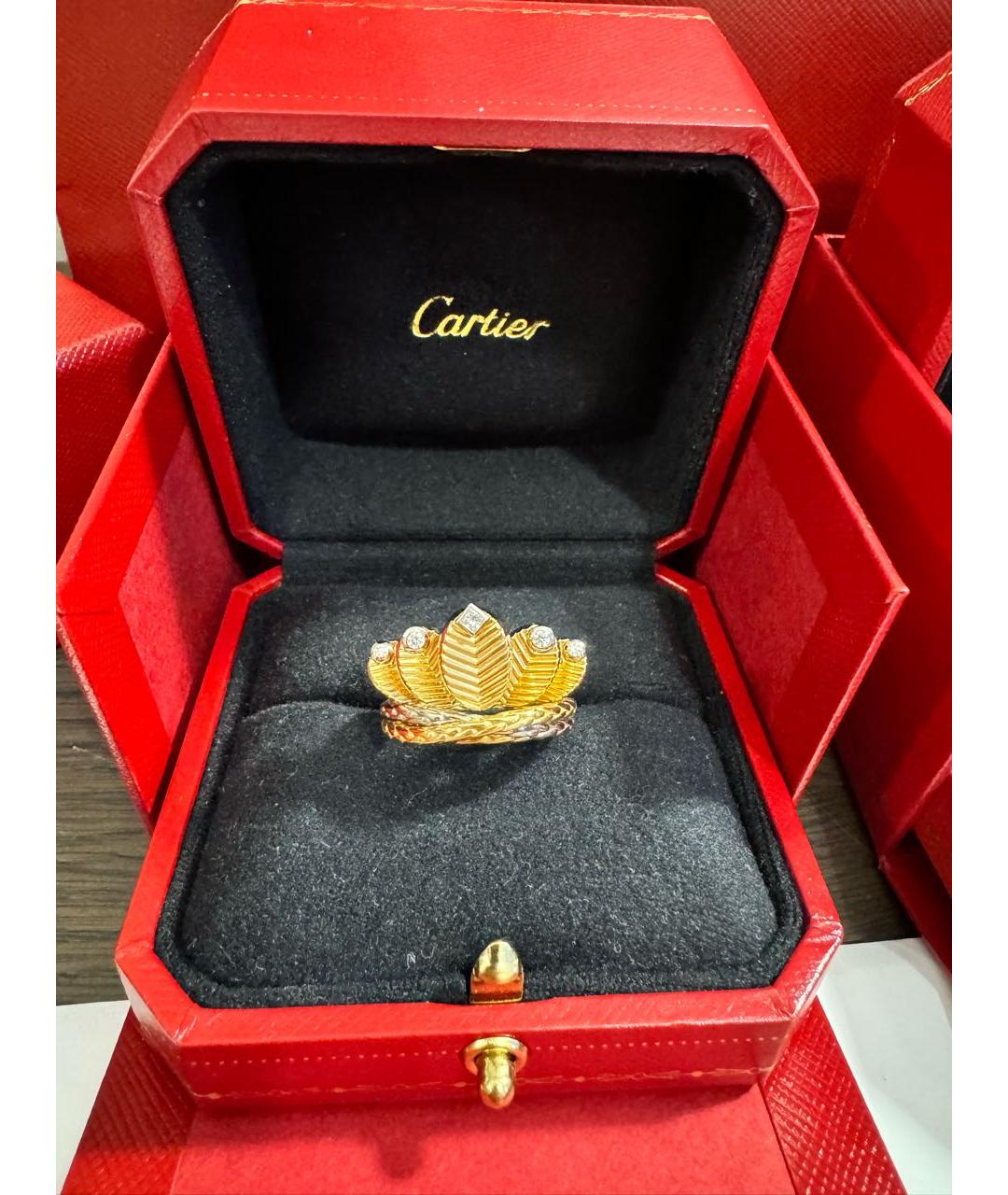 CARTIER Золотое кольцо из желтого золота, фото 2