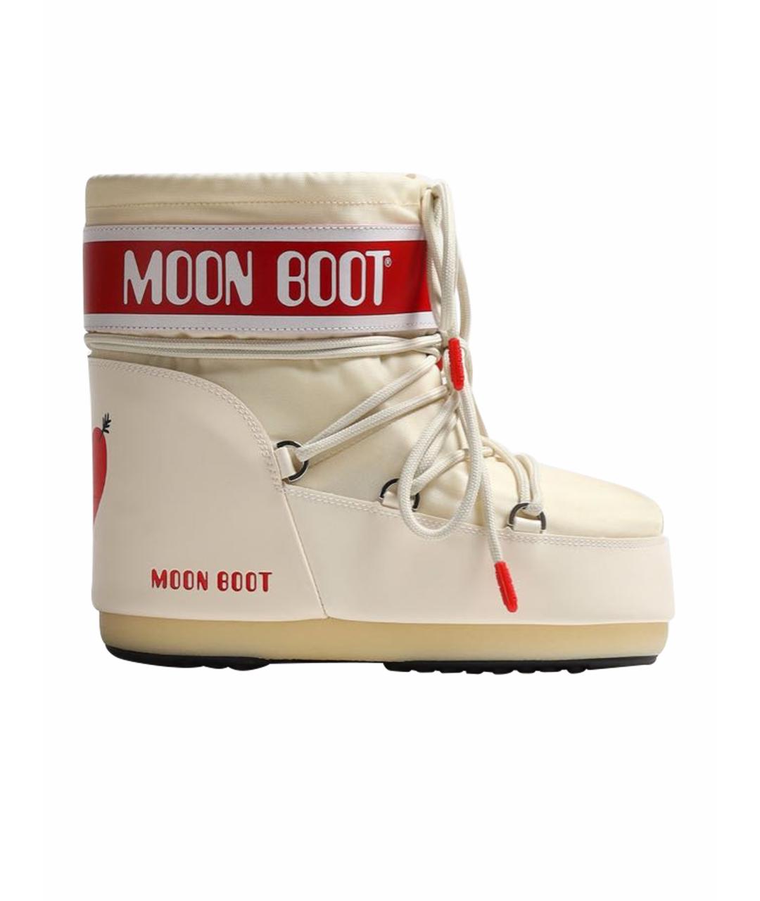 MOON BOOT Бежевые ботинки, фото 1