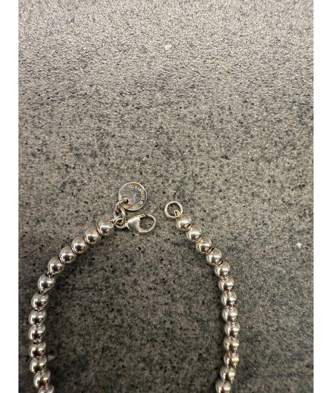 TIFFANY&CO Серебрянный серебряный браслет, фото 4
