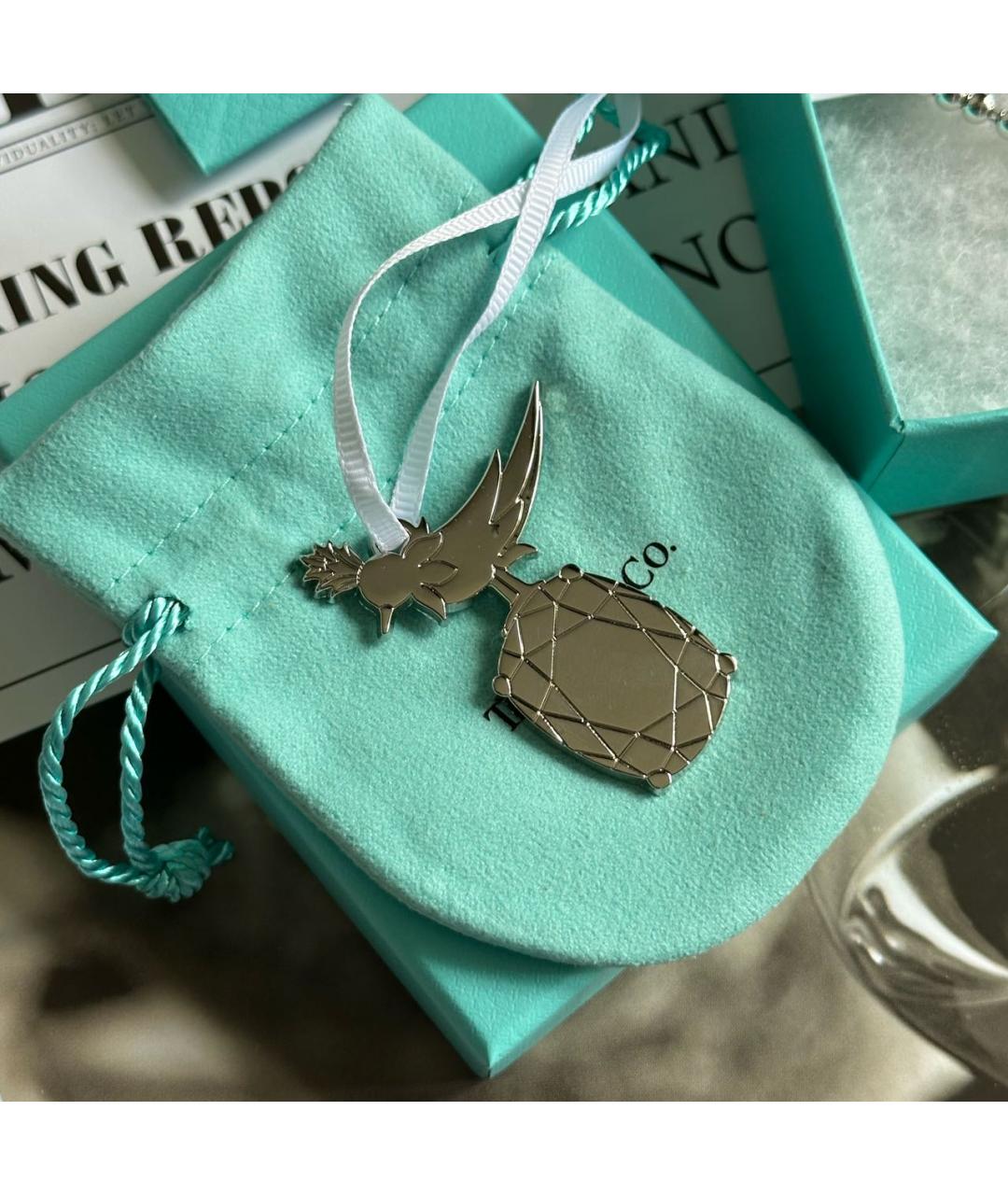 TIFFANY&CO Бирюзовый серебряный браслет, фото 5