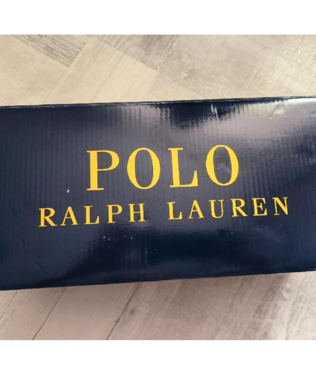 POLO RALPH LAUREN Белые шлепанцы, фото 6