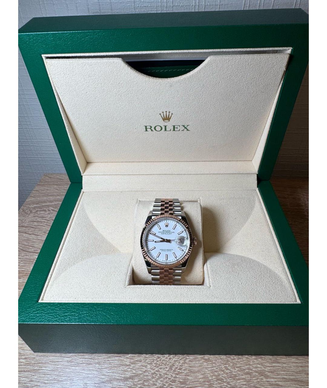 ROLEX Серебряные часы, фото 7