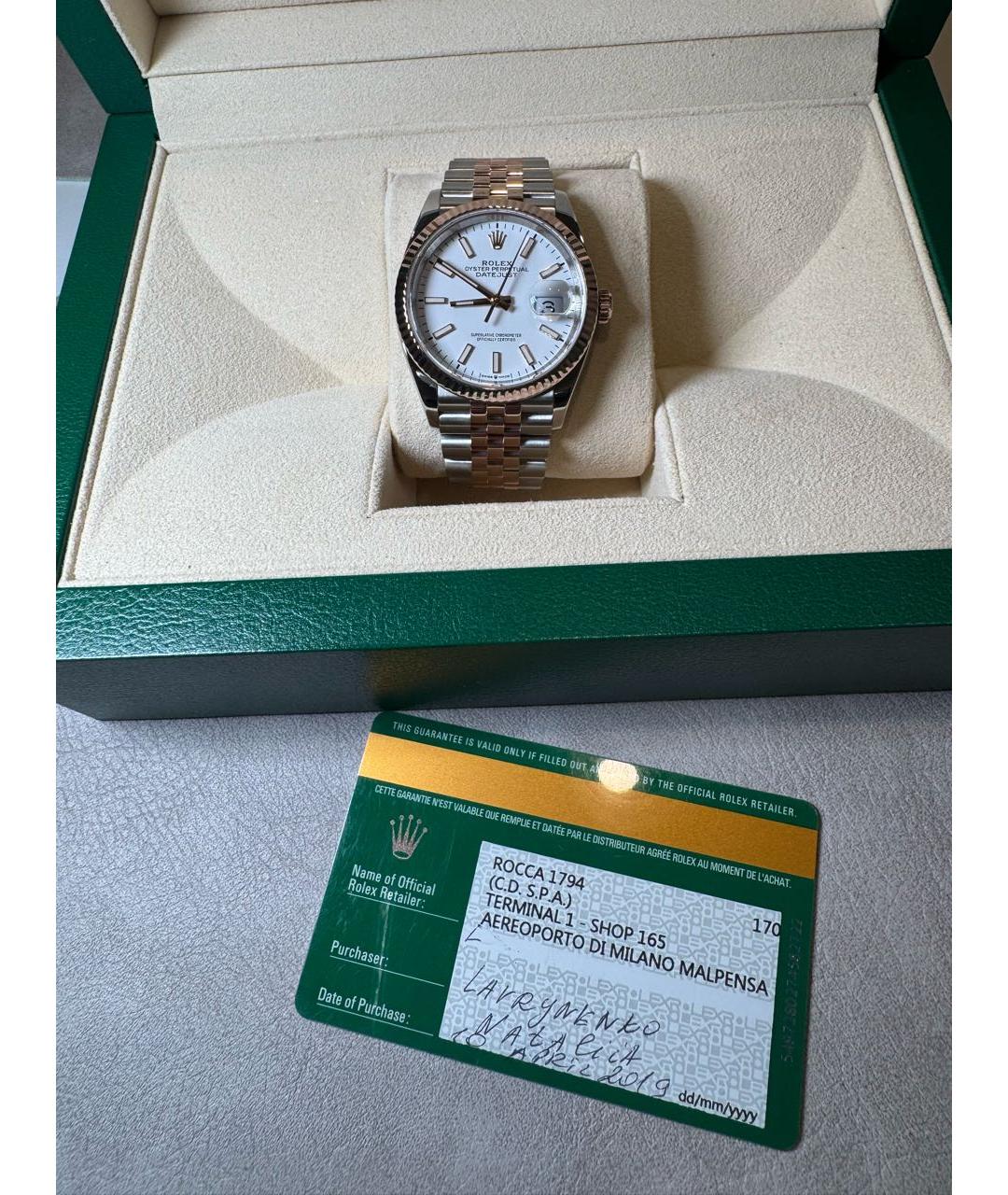 ROLEX Серебряные часы, фото 4