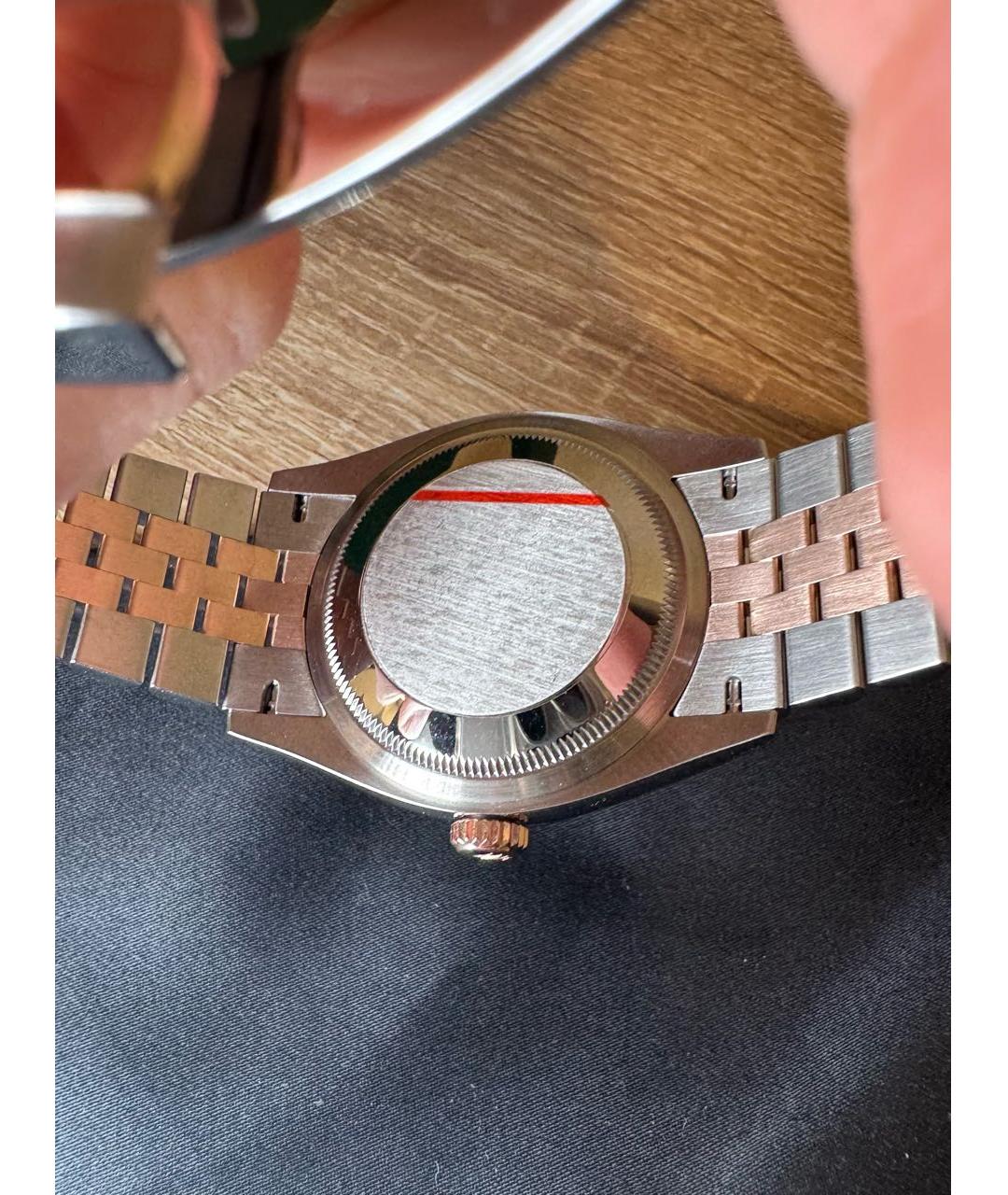 ROLEX Серебряные часы, фото 2