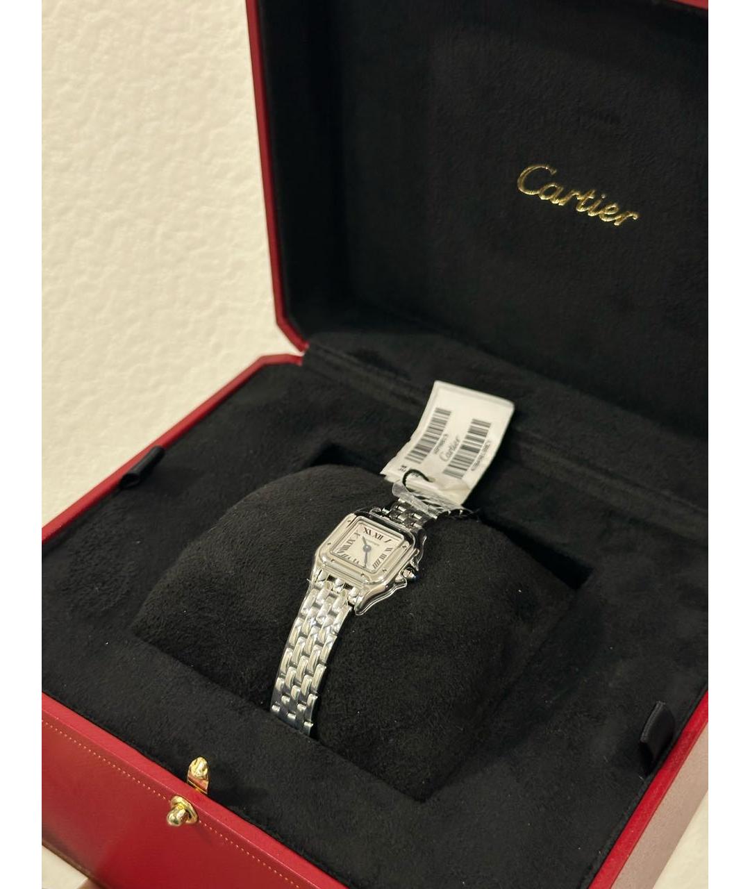 CARTIER Серебряные часы, фото 4