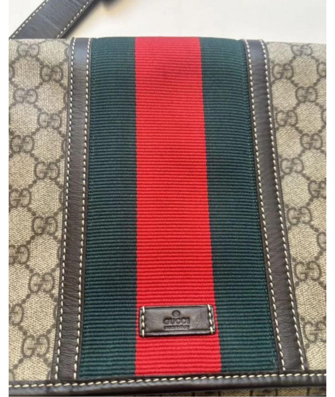 GUCCI Бежевая сумка на плечо, фото 2