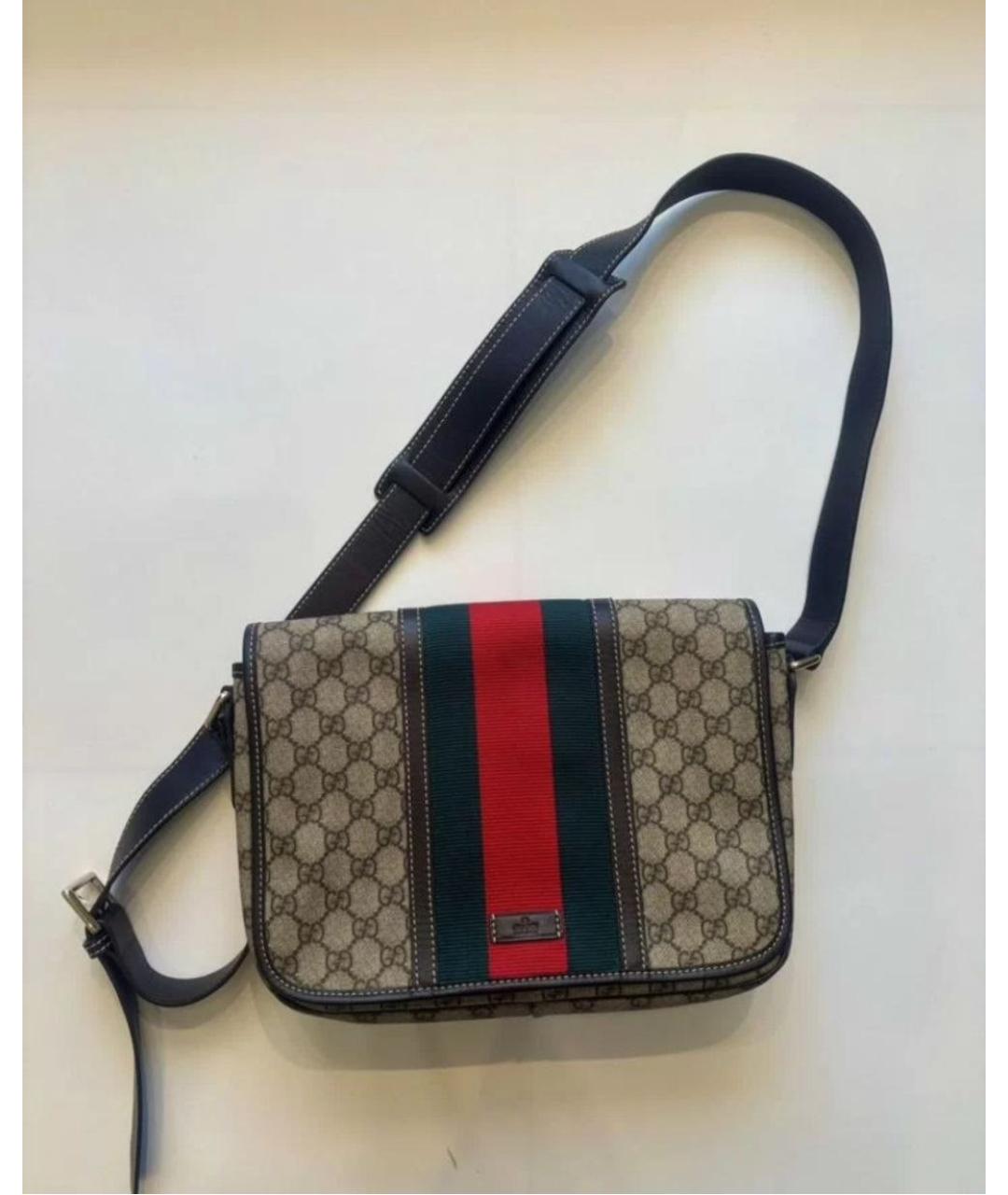 GUCCI Бежевая сумка на плечо, фото 10