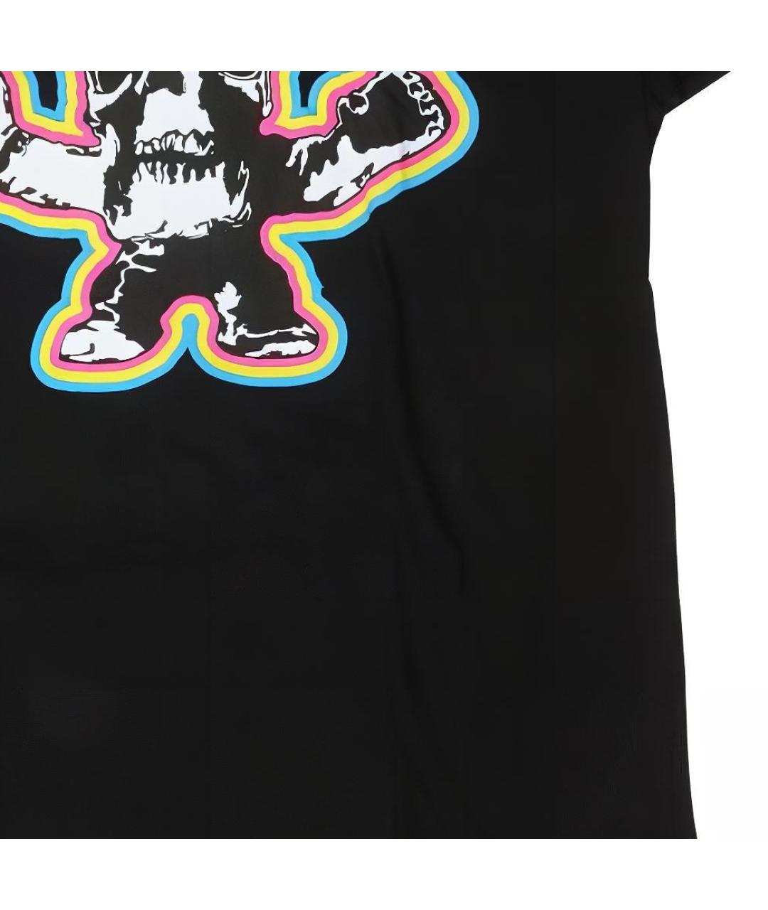 CHROME HEARTS Черная хлопковая футболка, фото 6