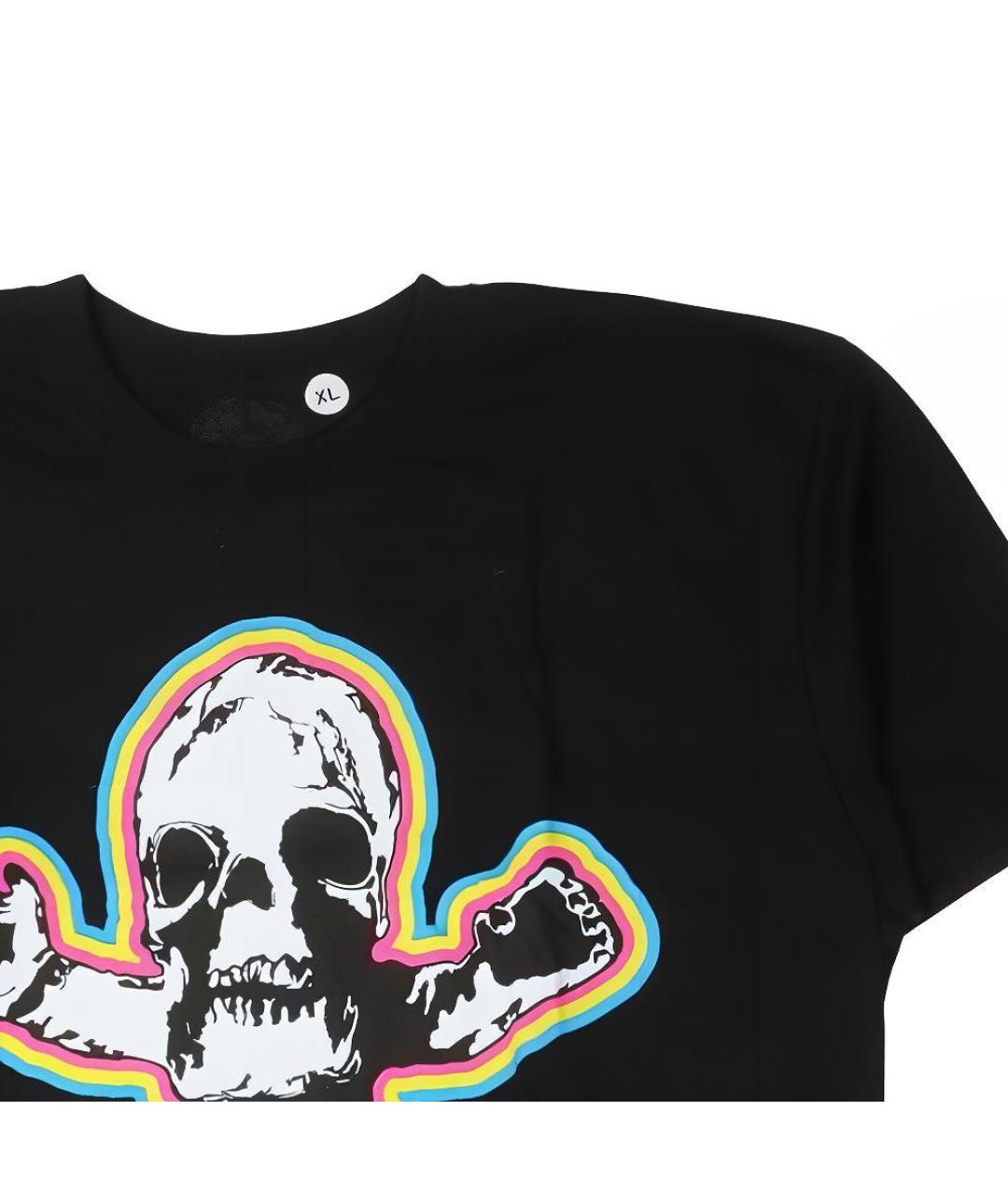CHROME HEARTS Черная хлопковая футболка, фото 7