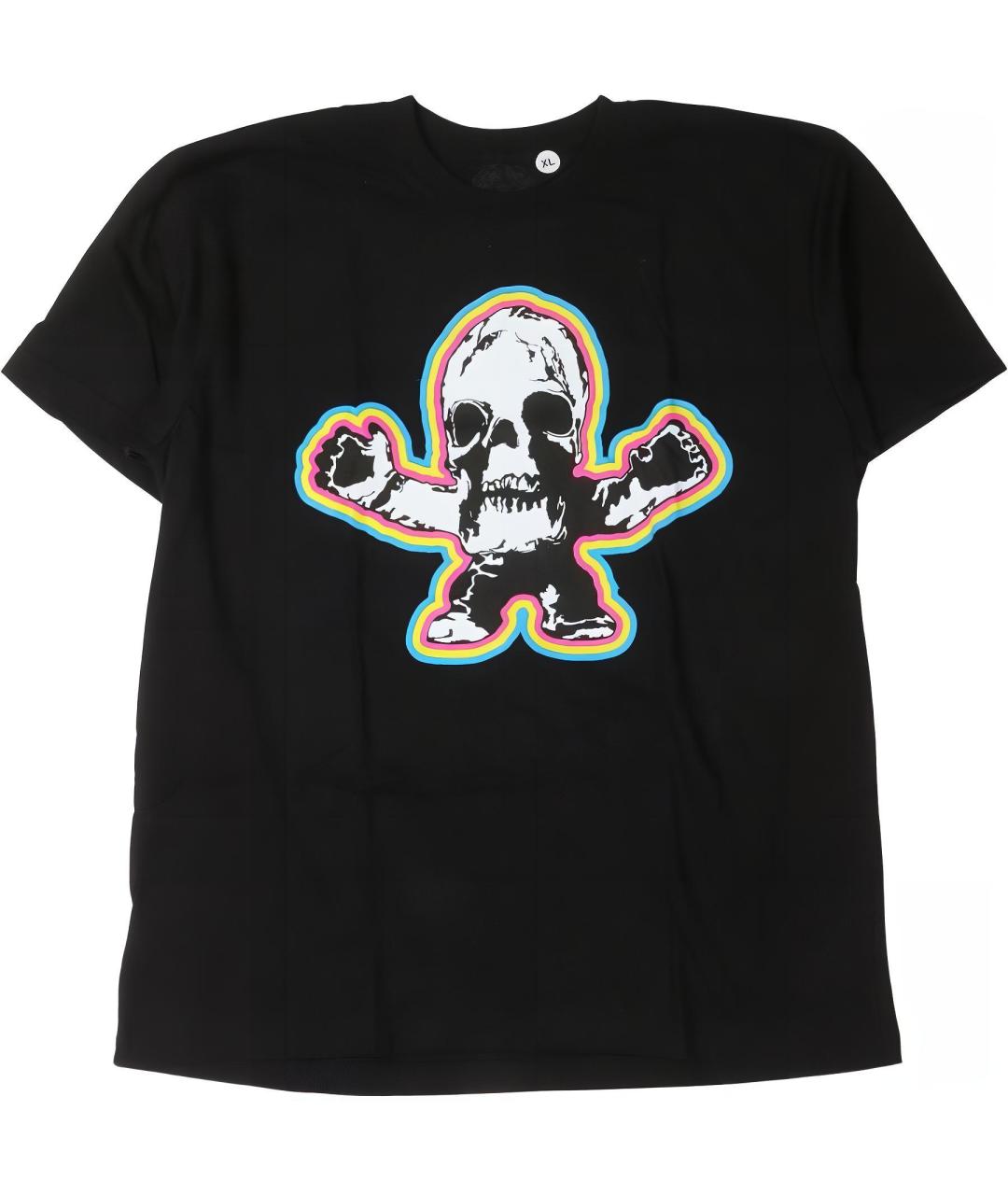 CHROME HEARTS Черная хлопковая футболка, фото 8