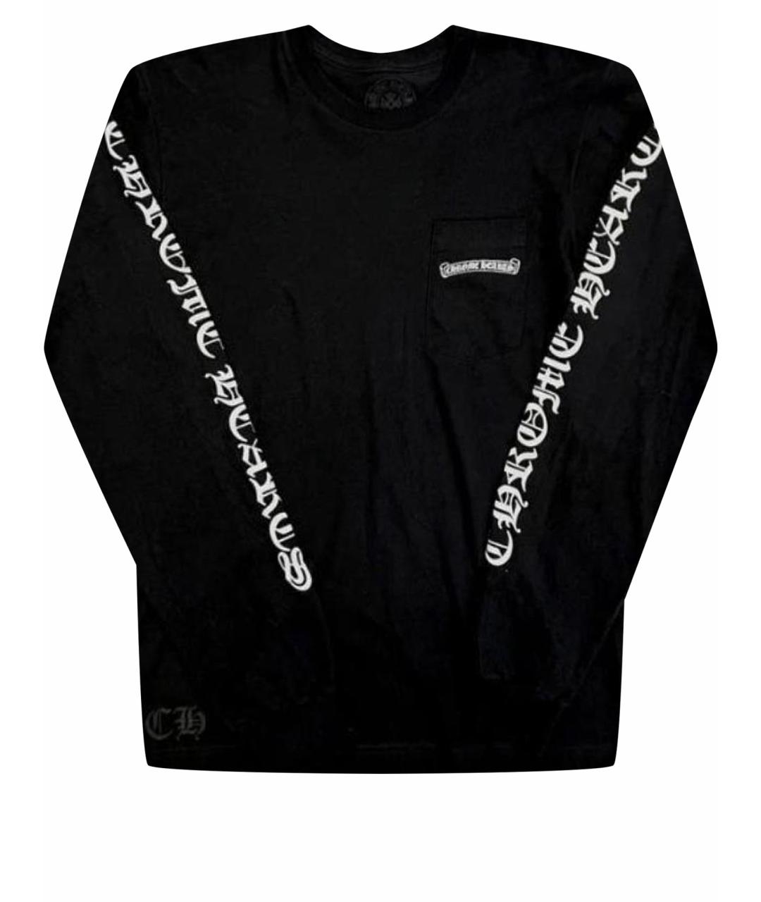 CHROME HEARTS Черная хлопковая футболка, фото 1