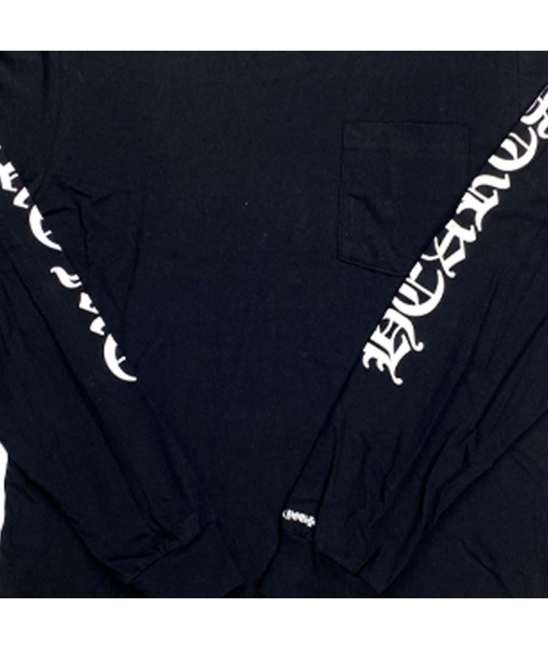 CHROME HEARTS Черная хлопковая футболка, фото 6
