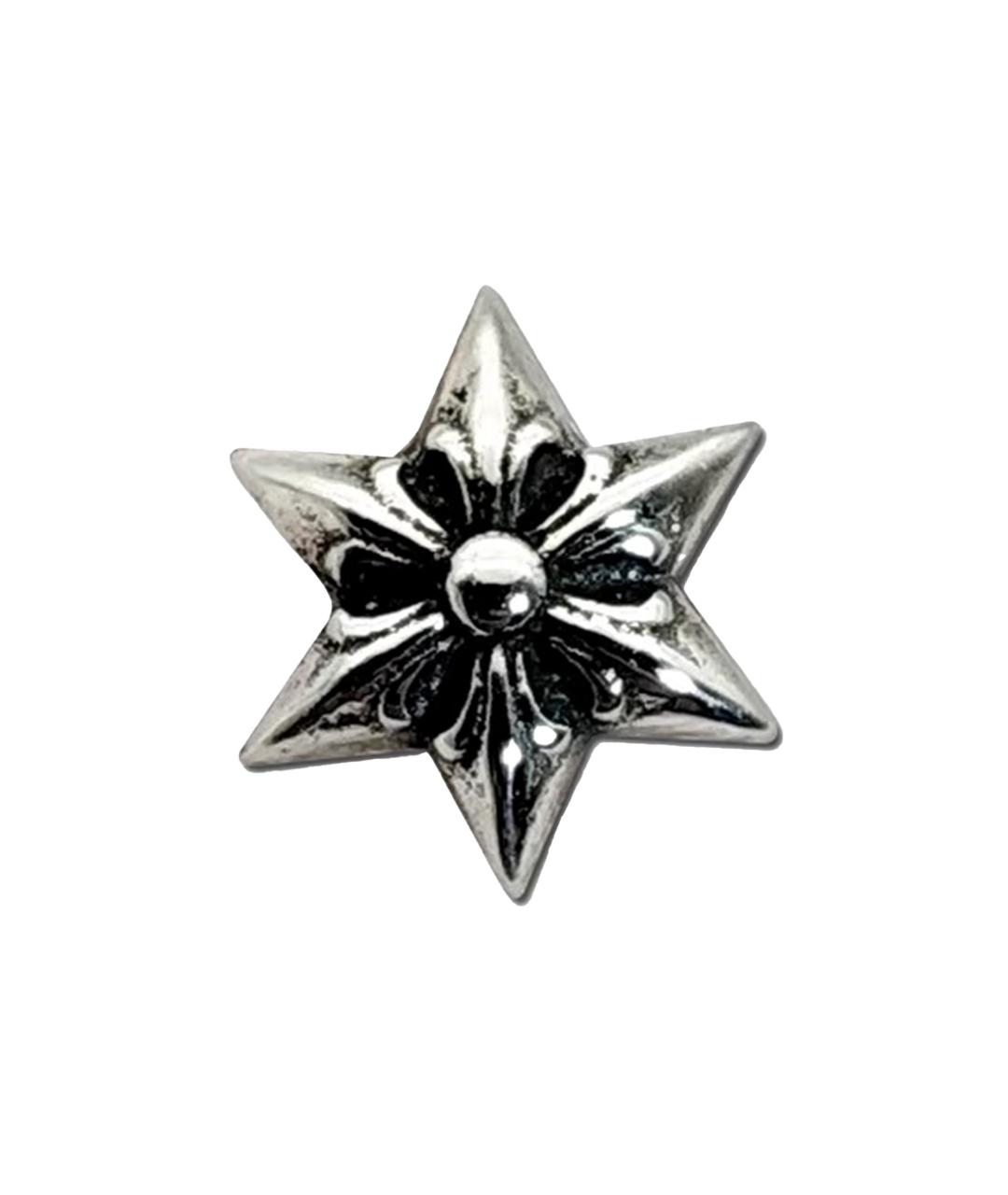 CHROME HEARTS Серебряные серебряные серьги, фото 1