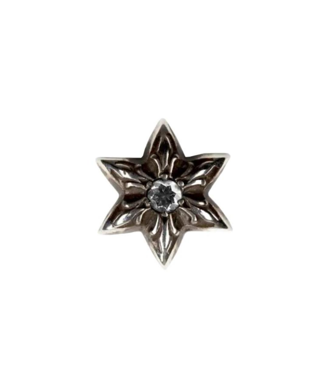 CHROME HEARTS Серебряные серебряные серьги, фото 1