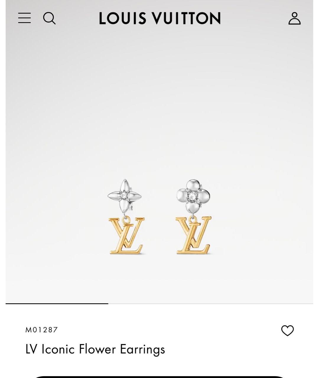 LOUIS VUITTON Серьги, фото 3