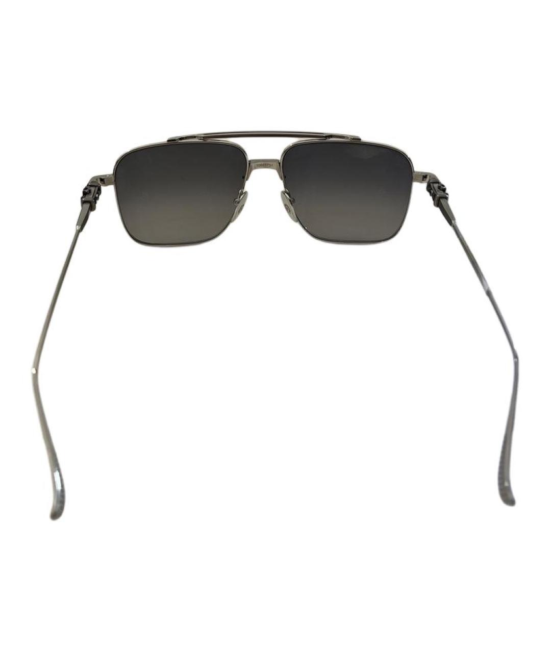 CHROME HEARTS Черные металлические солнцезащитные очки, фото 3