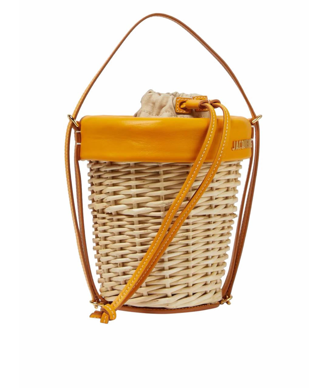 JACQUEMUS Пелетеная сумка через плечо, фото 1