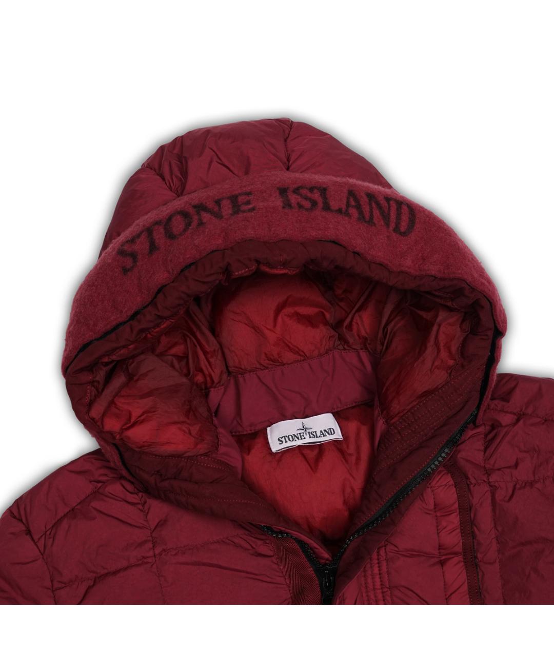 STONE ISLAND Бордовая парка, фото 2