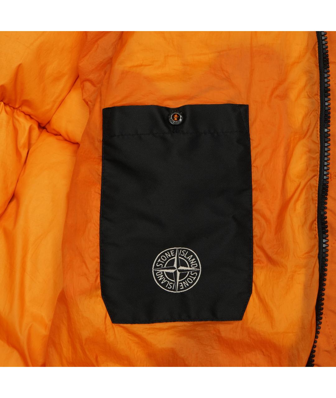 STONE ISLAND Оранжевая парка, фото 8