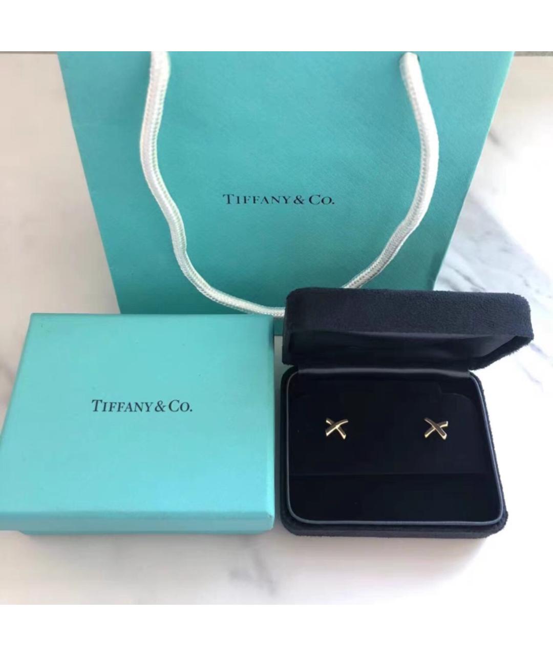 TIFFANY&CO Золотые серьги из розового золота, фото 4