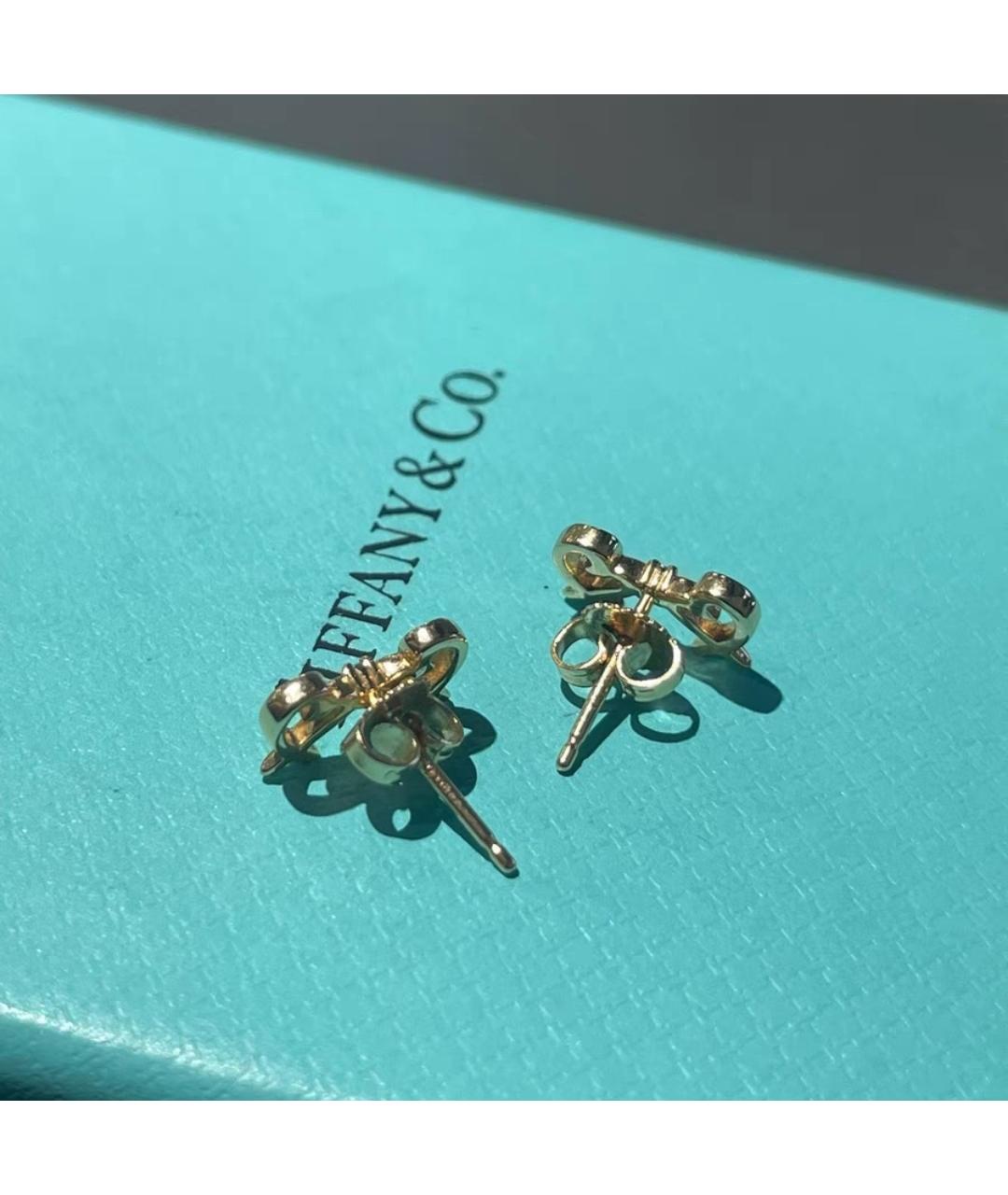 TIFFANY&CO Золотые серьги из розового золота, фото 4