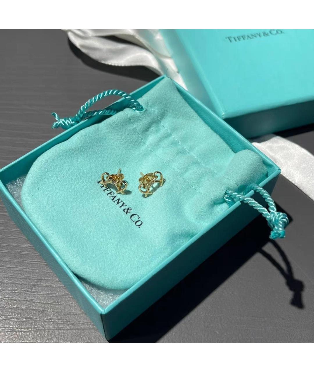 TIFFANY&CO Золотые серьги из розового золота, фото 5