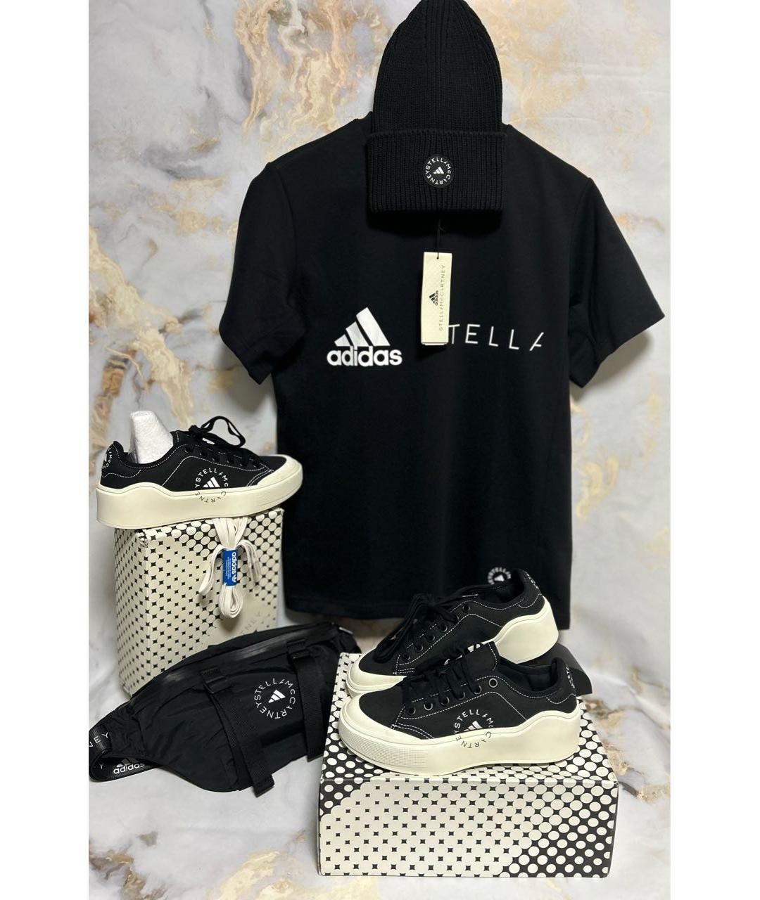 ADIDAS BY STELLA MCCARTNEY Черные кеды, фото 2