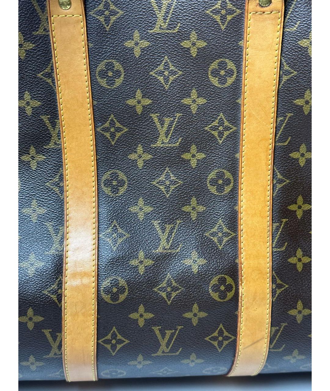 LOUIS VUITTON Коричневая дорожная/спортивная сумка, фото 8