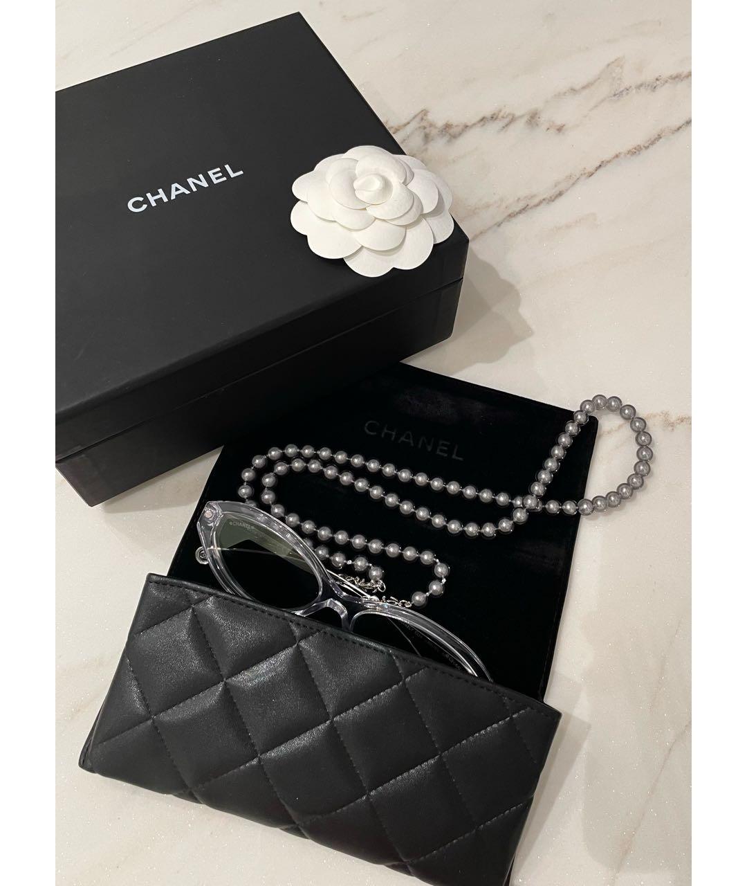 CHANEL Мульти пластиковые солнцезащитные очки, фото 2