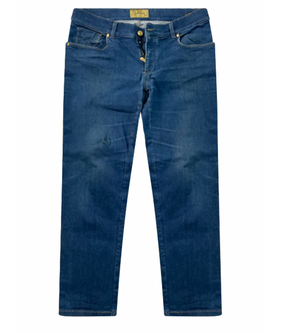 BILLIONAIRE Синие хлопко-эластановые джинсы скинни, фото 1