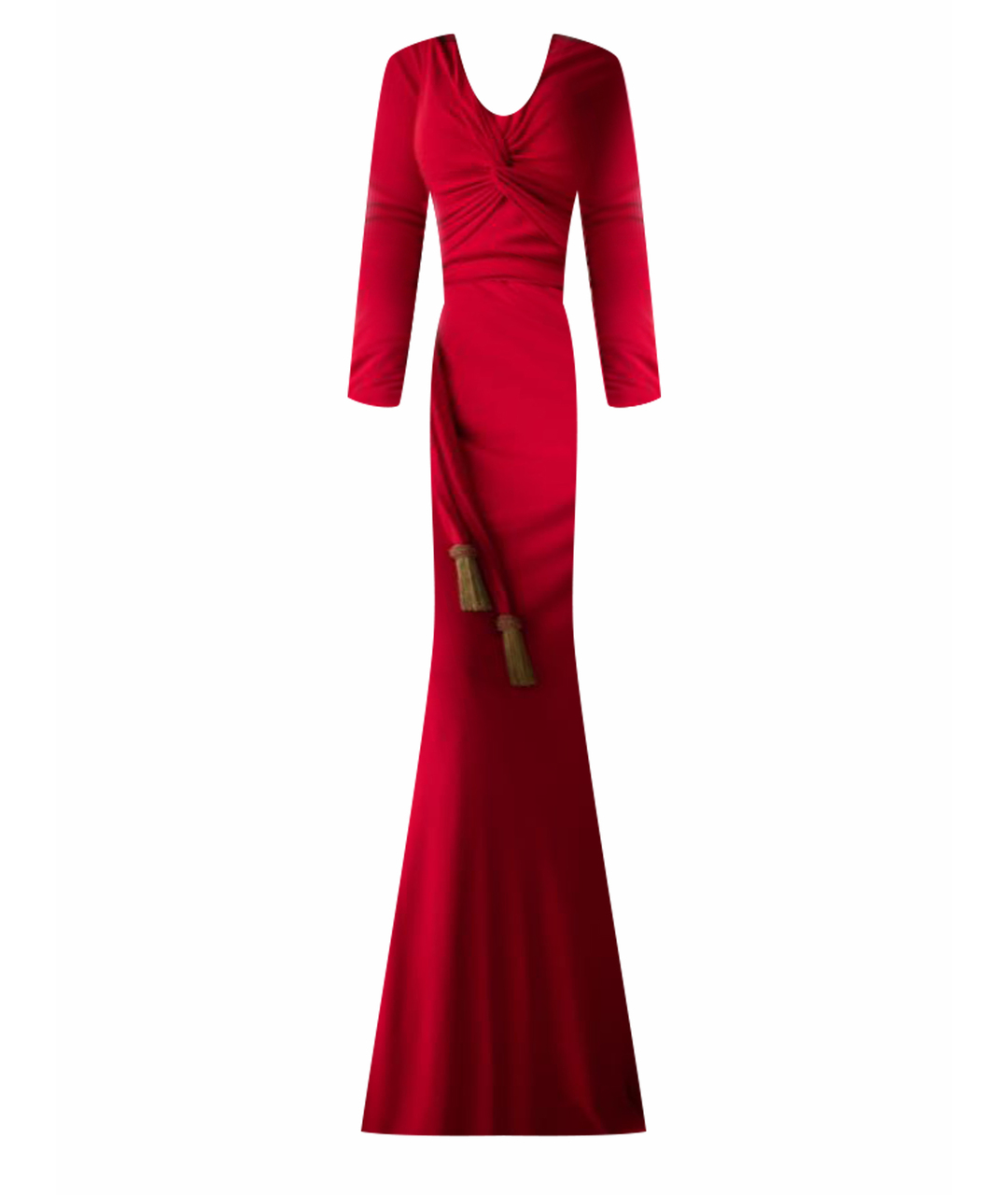 BADGLEY MISCHKA Красное вечернее платье, фото 1